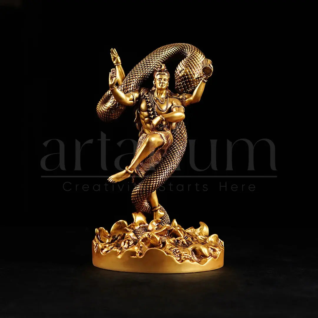 Mystical Lord Shiva Car Dashboard theartarium