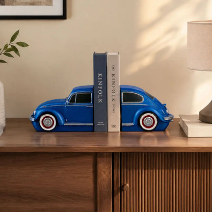 Classic VW Beetle Car Bookends 