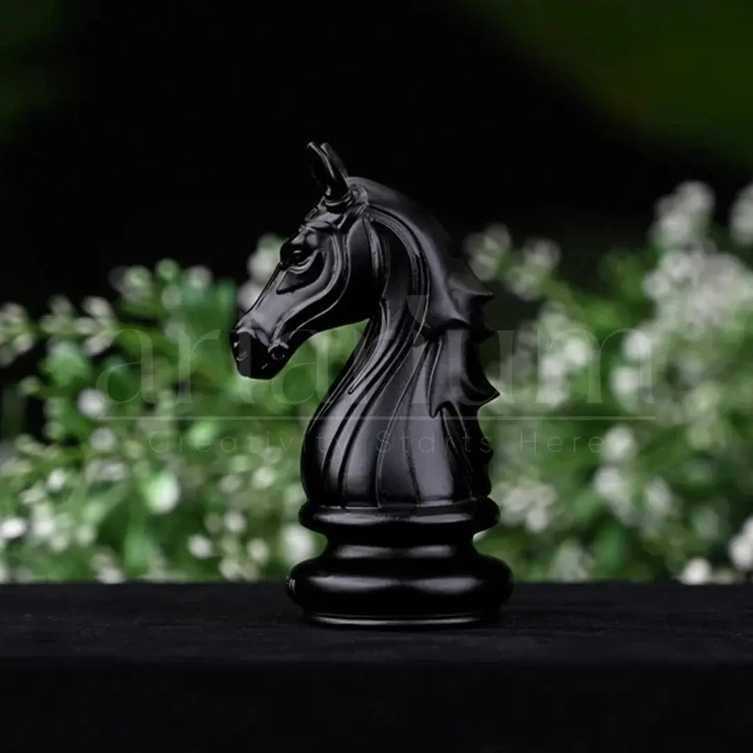 Knight Horse Chess Piece Car Dashboard theartarium