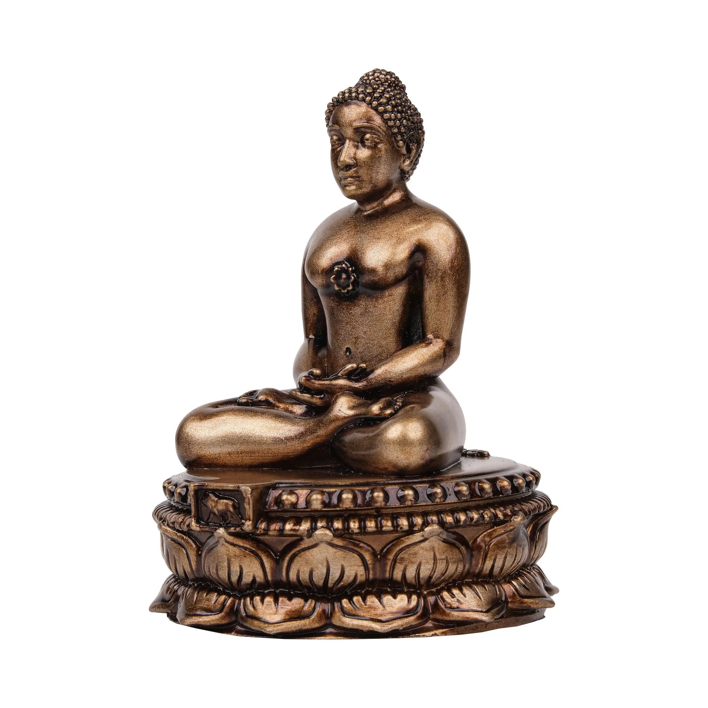 Lord Mahavir Car Dashboard Idol