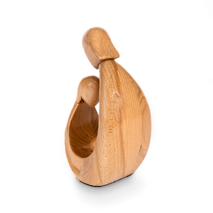 Wooden Family Figurine The Artarium