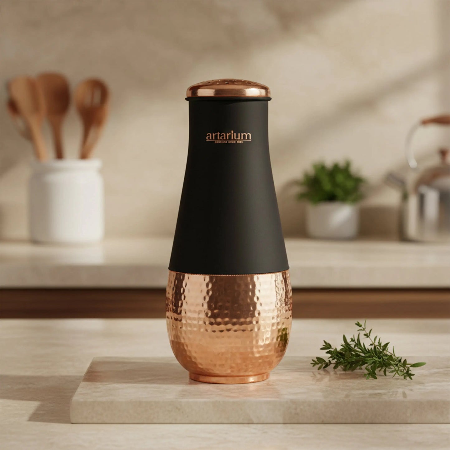 Tulip Copper Jar With Gift Box