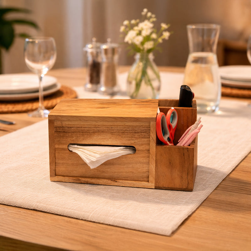 Multipurpose Wooden Caddy