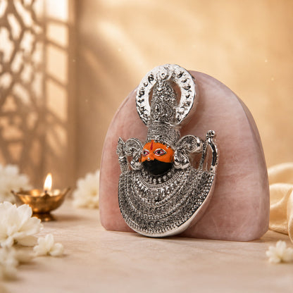 Khatu Shyam Silver-Plated Idol Artarium