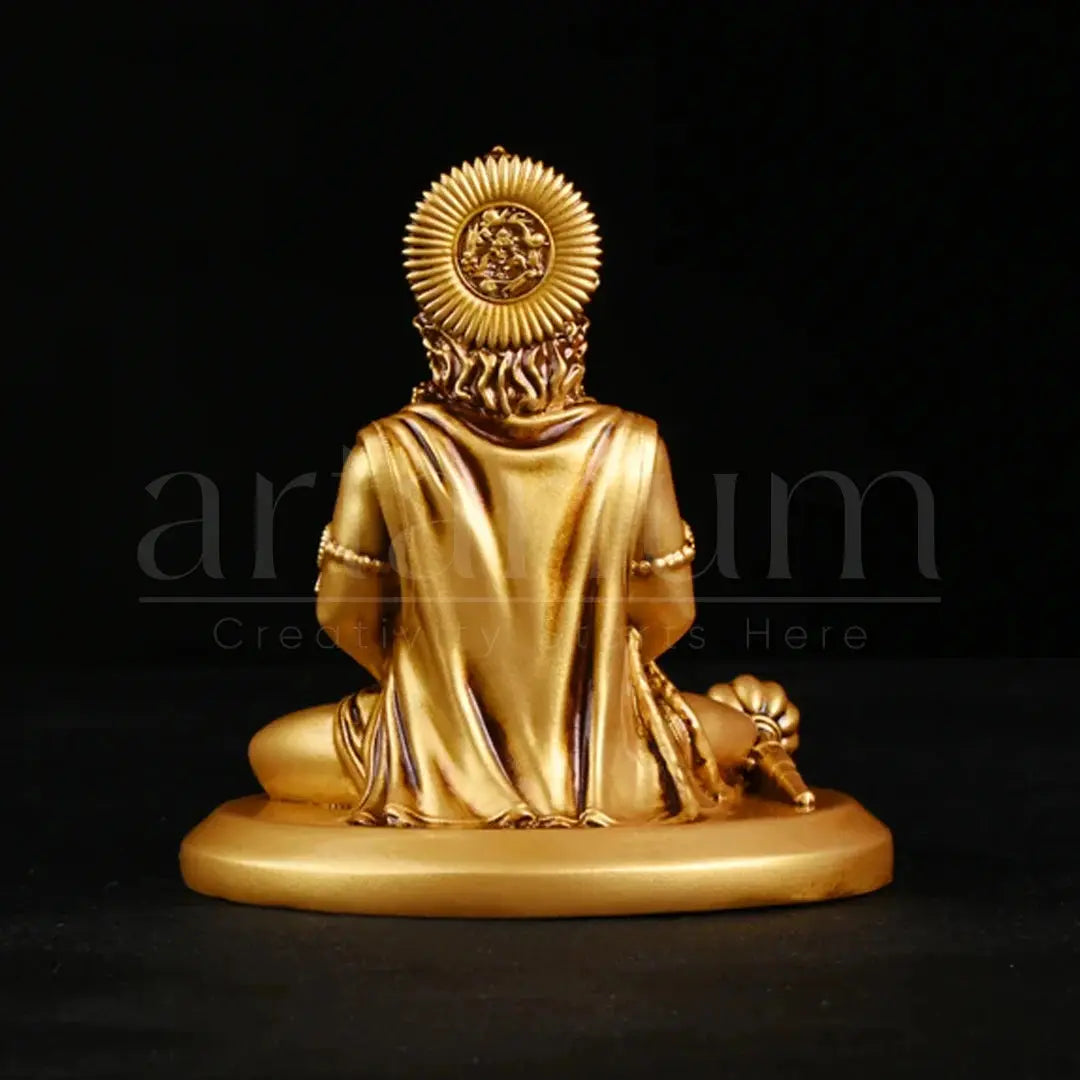 Meditating Hanuman Car Dashboard theartarium