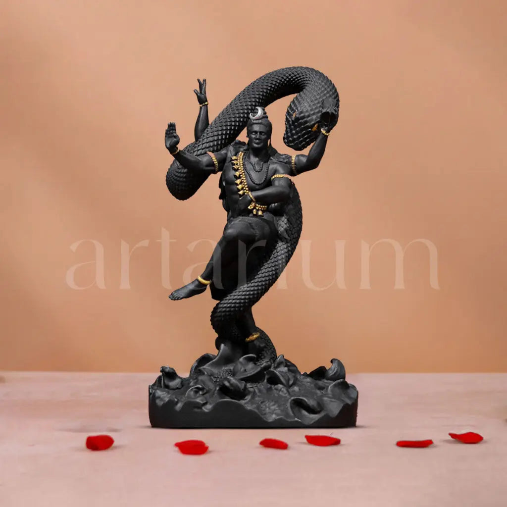 Mystical Shiva & Shiv Trishul Idols Set