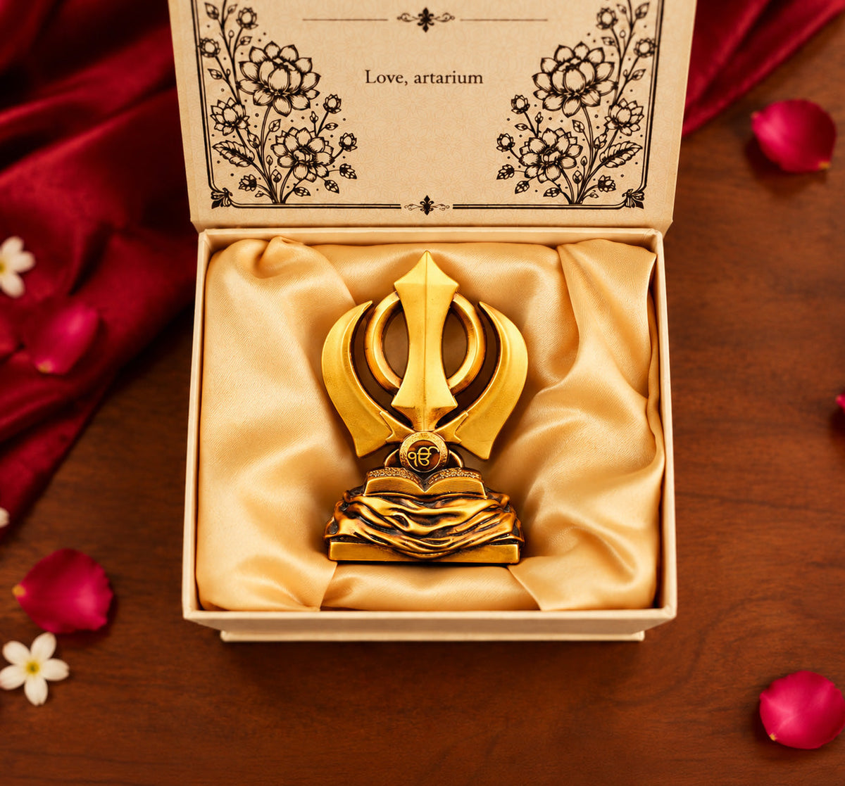 Khanda Sahib With Premium Packaging 