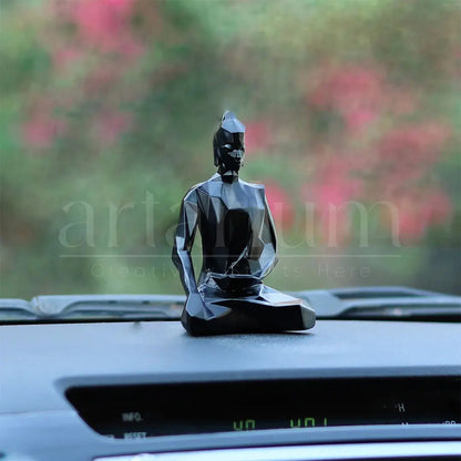 Origami Lord Buddha Car Dashboard theartarium