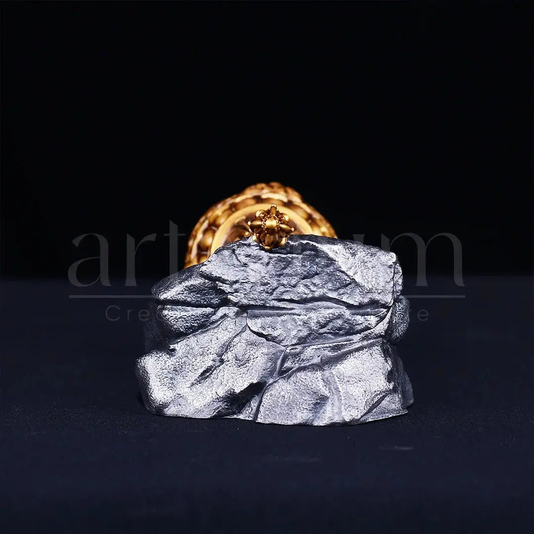 Lord Hanuman Gada Idol Car Dashboard theartarium