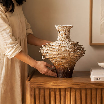 Palmeria Roman-Inspired Antique Vase 