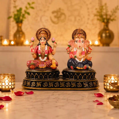 Dhan-Siddhi Laxmi Ganesha Idol 