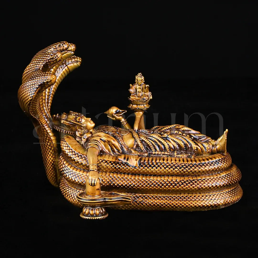 Padmanabhaswamy Idol Car Dashboard theartarium