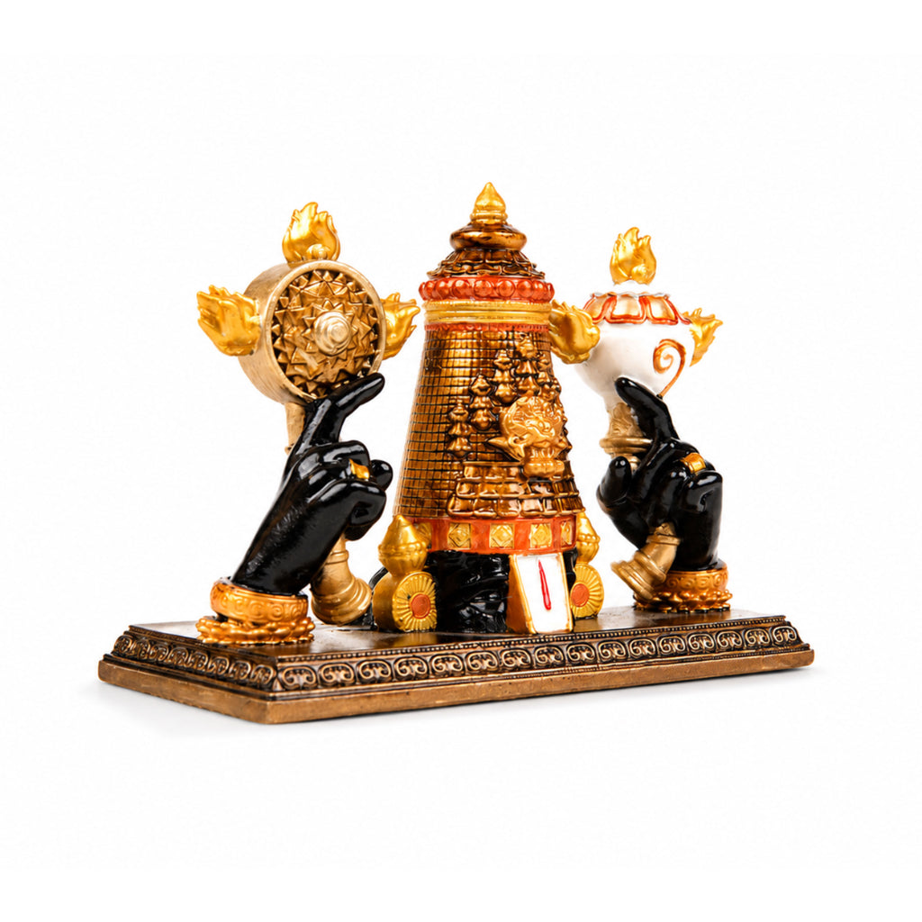 Tirupati Balaji Shankha Chakra Idol Artarium