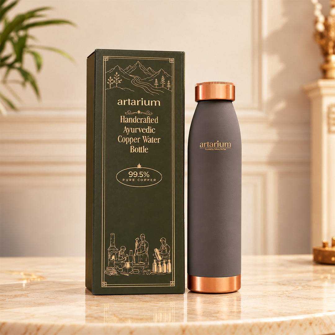 Eco-Friendly Copper Bottle with Premium Packaging 