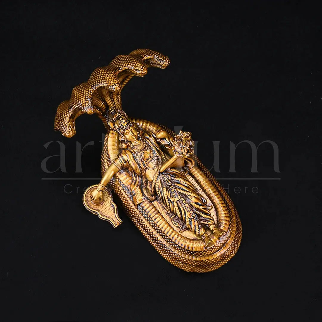 Padmanabhaswamy Idol Car Dashboard theartarium