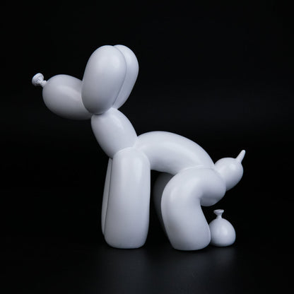 Poo Balloon Dog Statue 