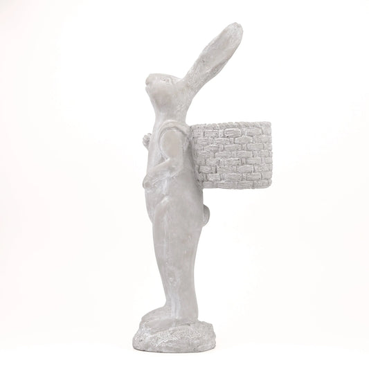 Meadow Hopper - Bunny Cement Planter