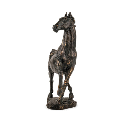 On a Dancing Trot - Horse Figurine