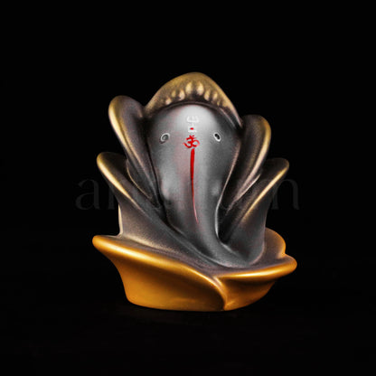 Rose Ganesha Car Dashboard theartarium