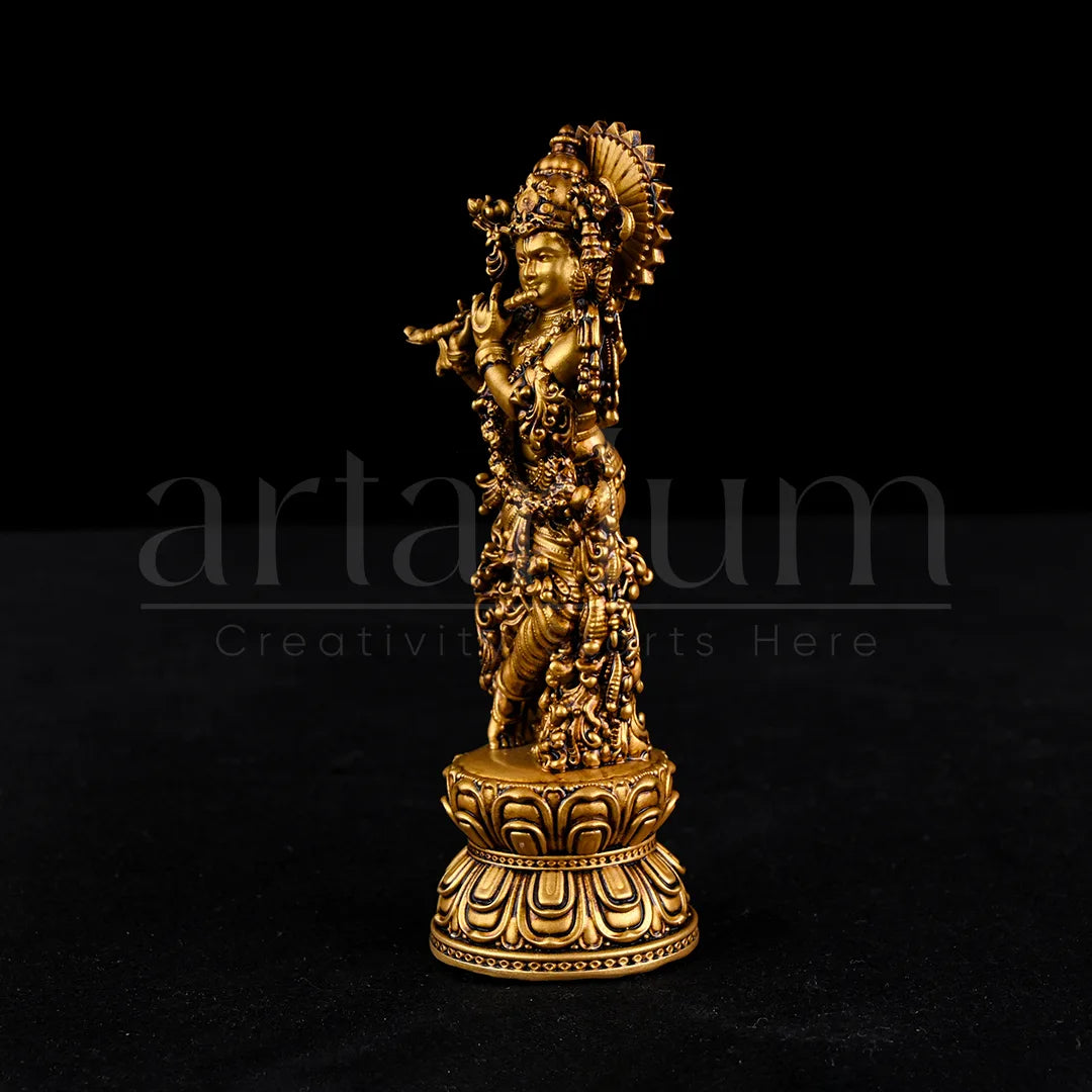 Shree Krishna  statue for  Car Dashboard