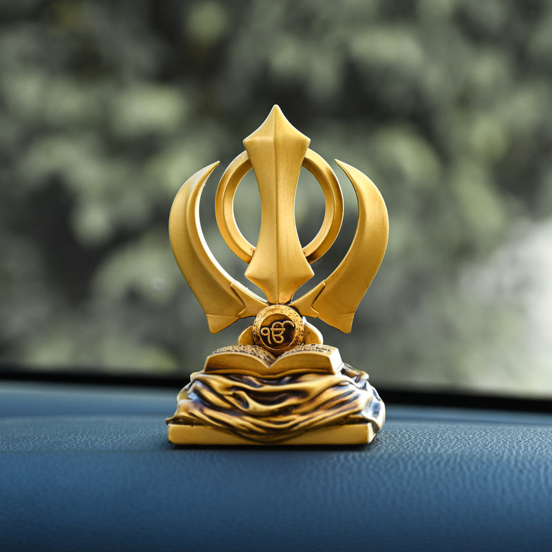 Khanda Shahib for Car Dashboard