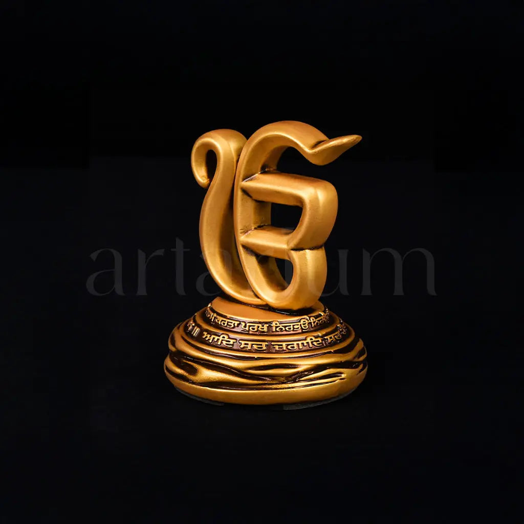 Ek Onkar & Khanda Sahib Statue Set