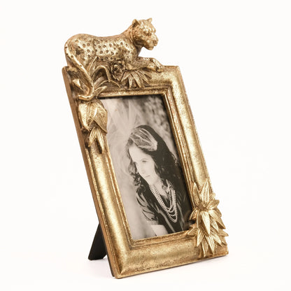 Wild Majesty - Vintage/Antique Leopard Frame