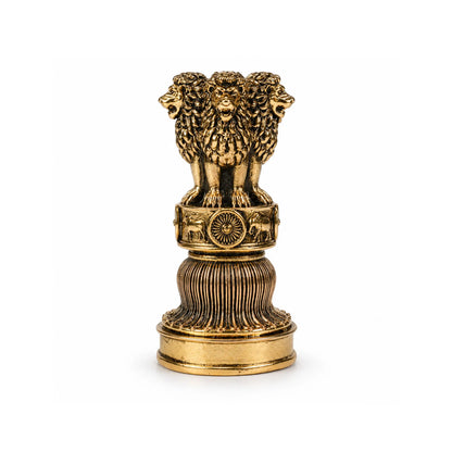 Ashok Stambh Brass Plated