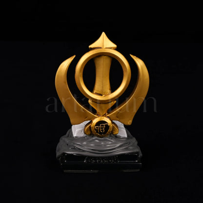 Khanda Sahib for Car Dashboard