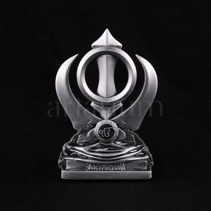 Khanda Sahib for Car Dashboard theartarium