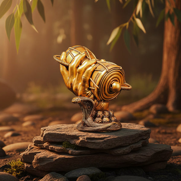 Shiv Damru Car Dashboard