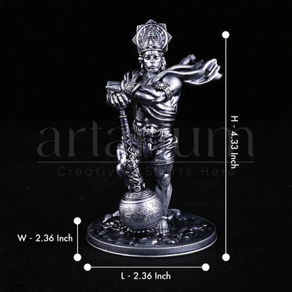 Bahubali Hanuman Idol for Car Dashboard theartarium