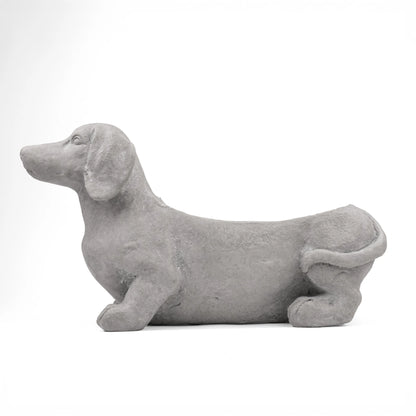 Game of Fetch - Dachshund Garden Planter