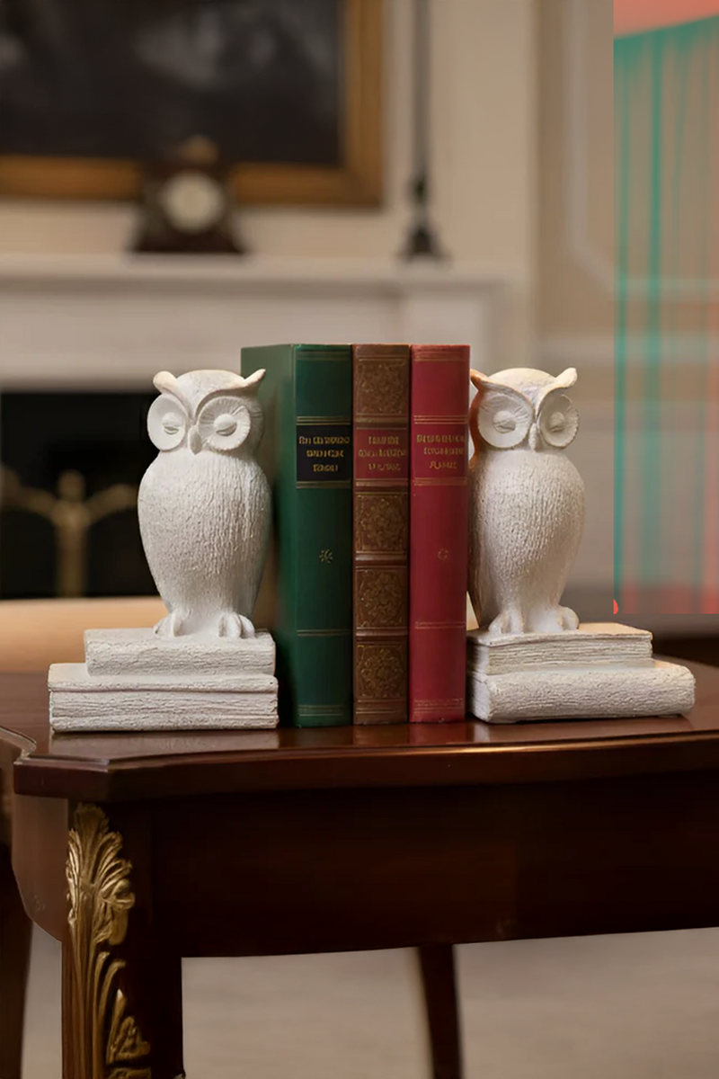 Twins of the Twilight - Owl Bookends