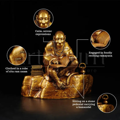 Ramayani Hanuman Ji Car Dashboard theartarium