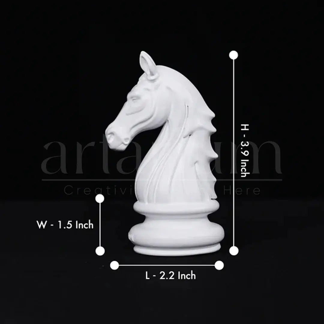 Knight Horse Chess Piece Car Dashboard theartarium