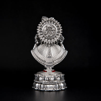 Jagannath Ji Idol Silver Plated 