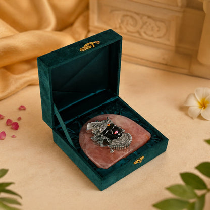 Shrinathji Silver-Plated Idol Artarium