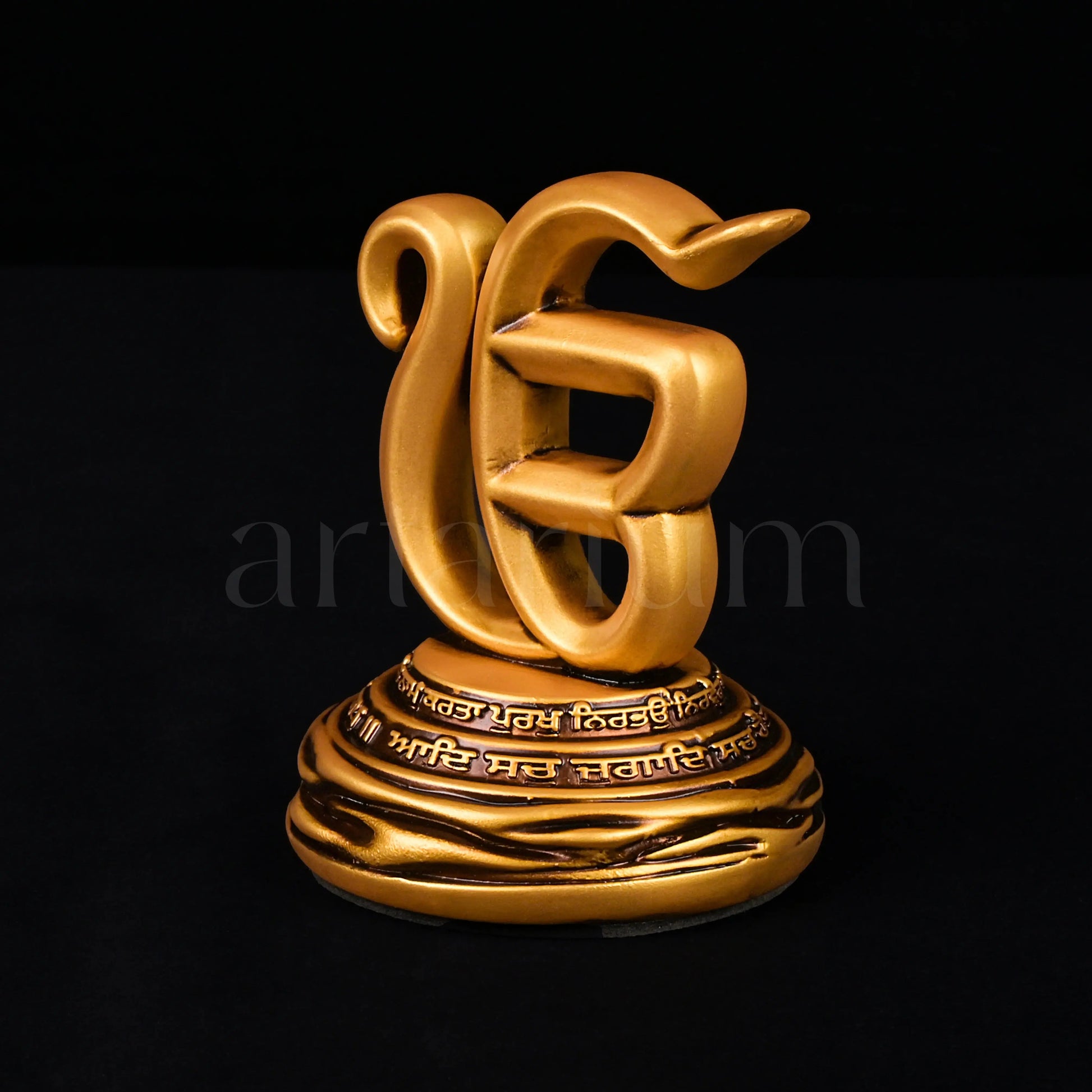 Ek Onkar Car Dashboard theartarium