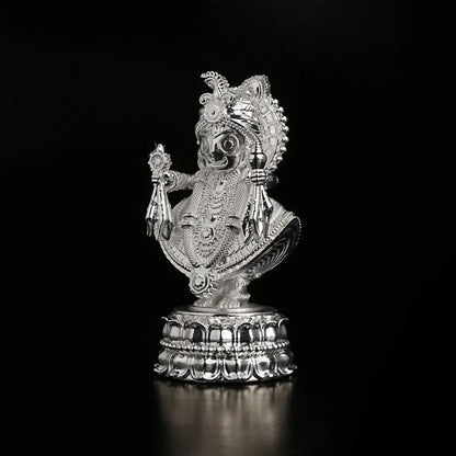Jagannath Ji Idol Silver Plated