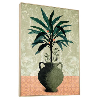 Echoes of Tangerine - Wall Painting