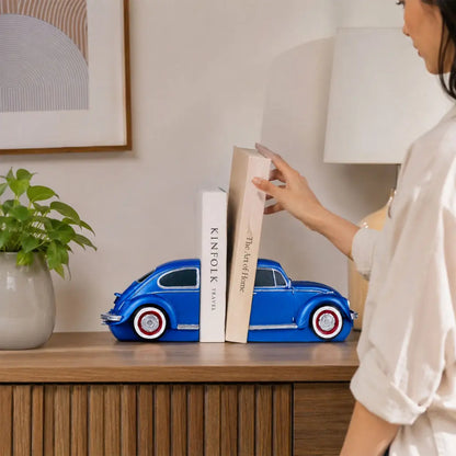 Classic VW Beetle Car Bookends 