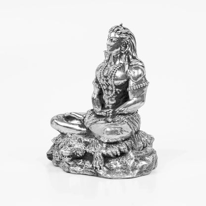 Adiyogi Shiva Statue 40 - 45 gm 999 Silver Artarium