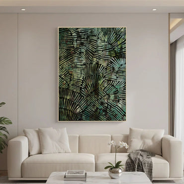 A Monsoon Lush - Wall Painting