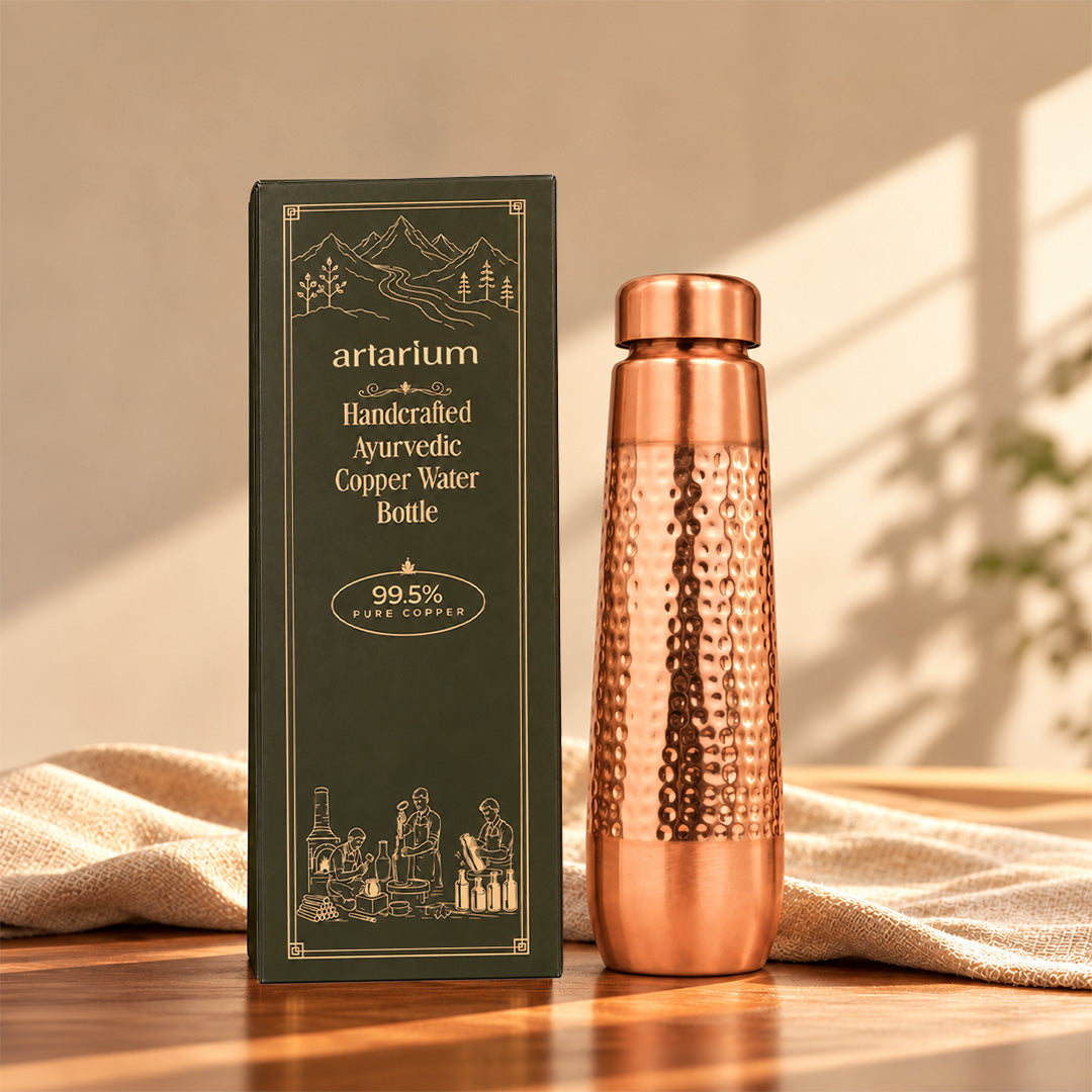 AyurVian Wellness Copper Bottle with Premium Packaging 
