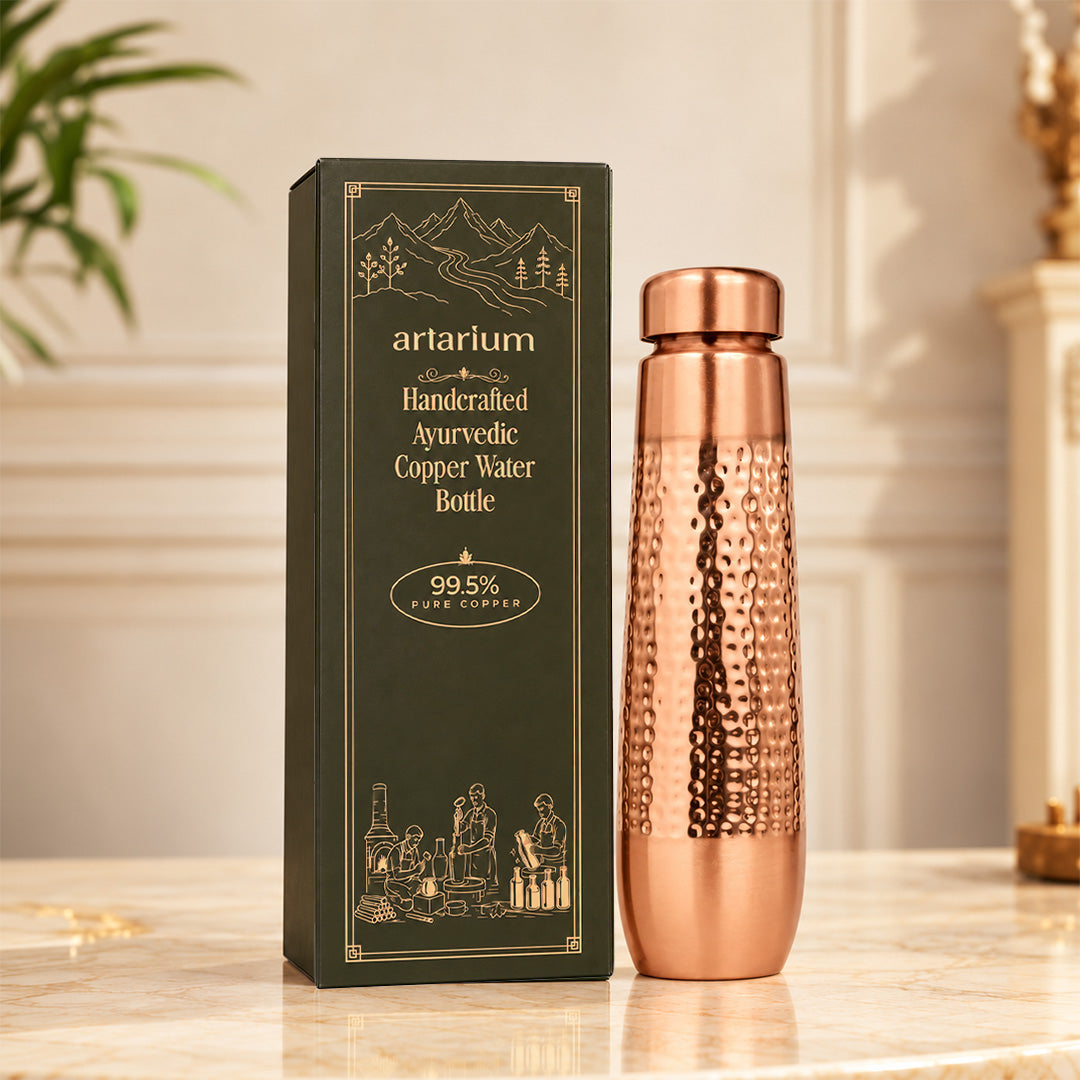 AyurVian Wellness Copper Bottle with Premium Packaging 
