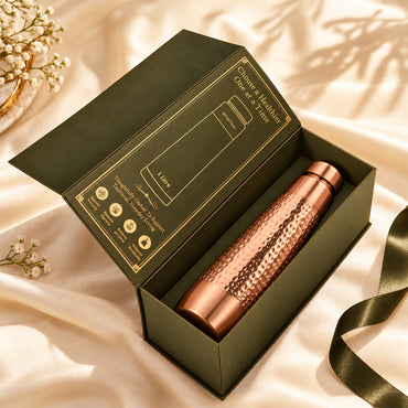AyurVian Wellness Copper Bottle with Premium Packaging 