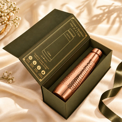 AyurVian Wellness Copper Bottle with Premium Packaging 