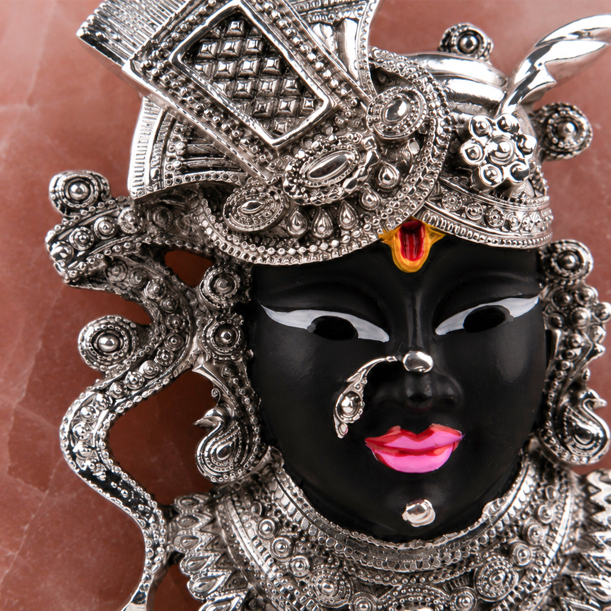 Shrinathji Silver-Plated Idol Artarium