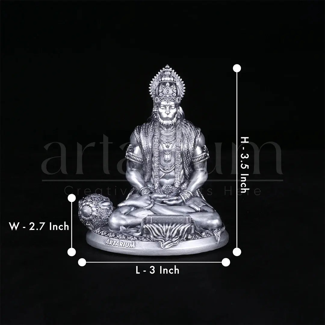 Meditating Hanuman 2.O theartarium